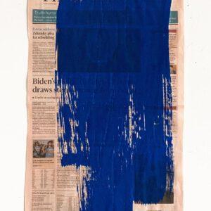 JUTTA OBENHUBER –– Blau / blue, 2022