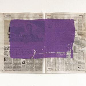 JUTTA OBENHUBER –– Lila / purple, 2022