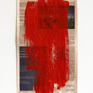 JUTTA OBENHUBER –– Rot / red, 2022